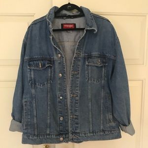 UO Urban Renewal Wrangler Jean Jacket XL